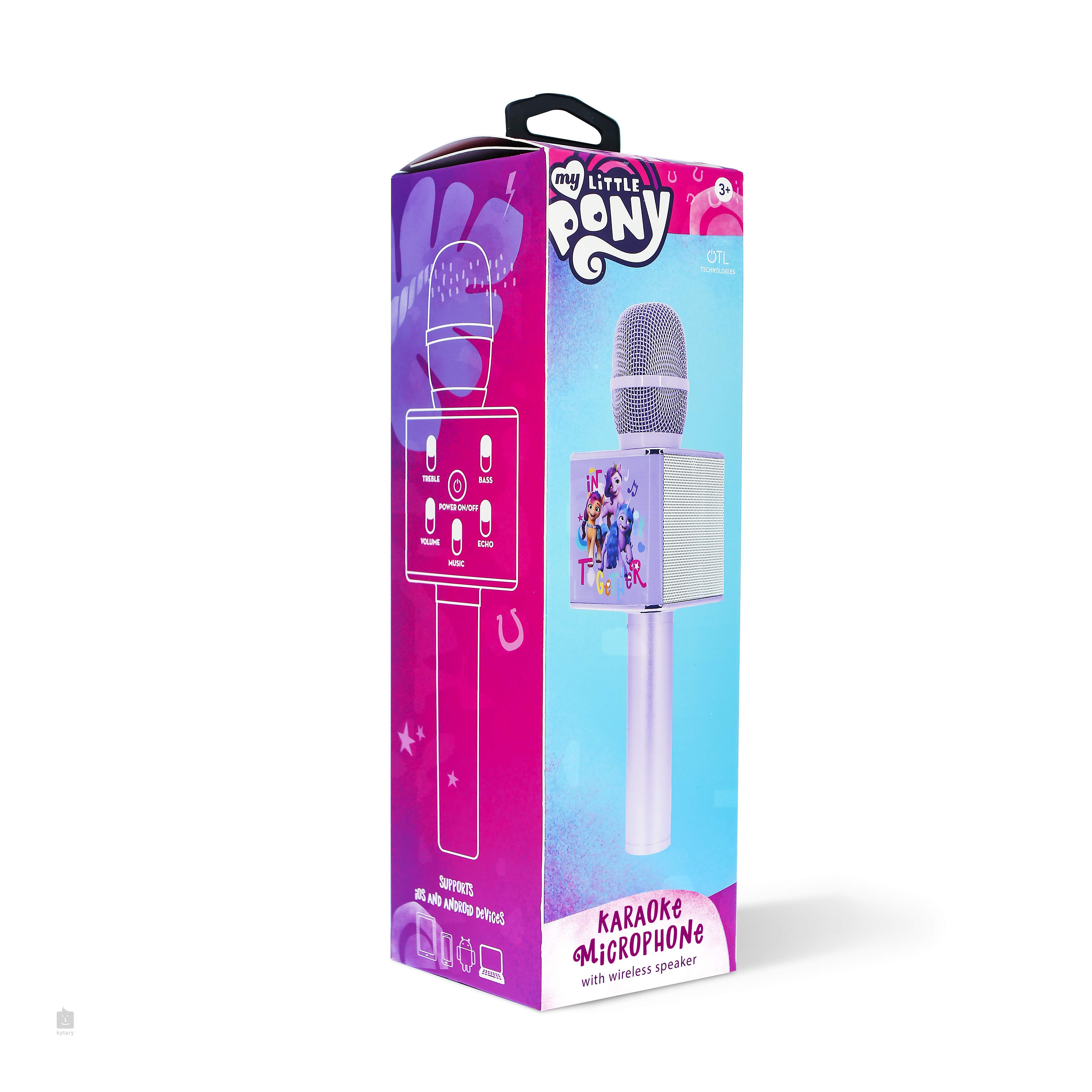 OTL Little Pony Karaoke microphone with Bluetooth Condenser Microphone