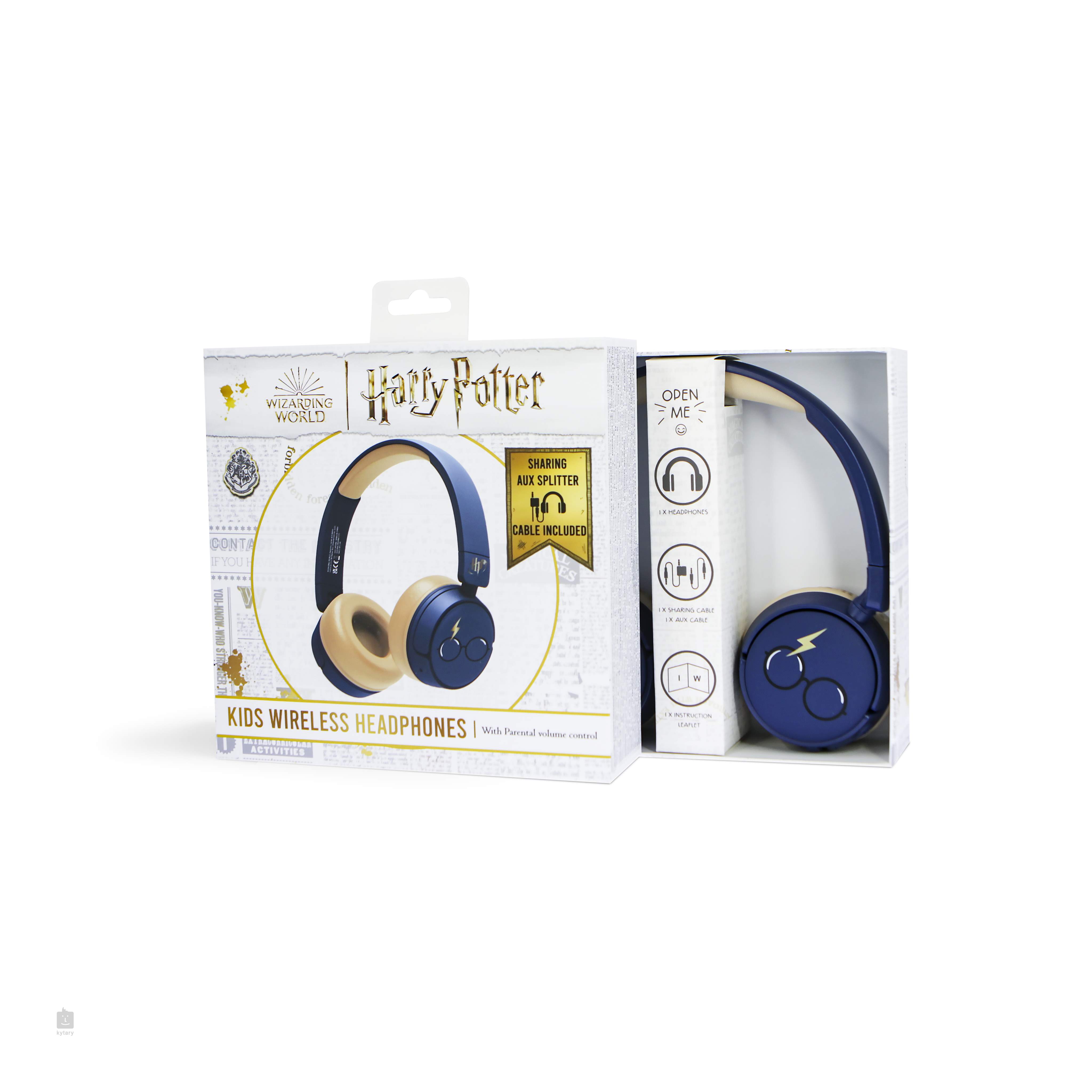 OTL Harry Potter Kids Wireless Headphones Navy Wireless Headphones