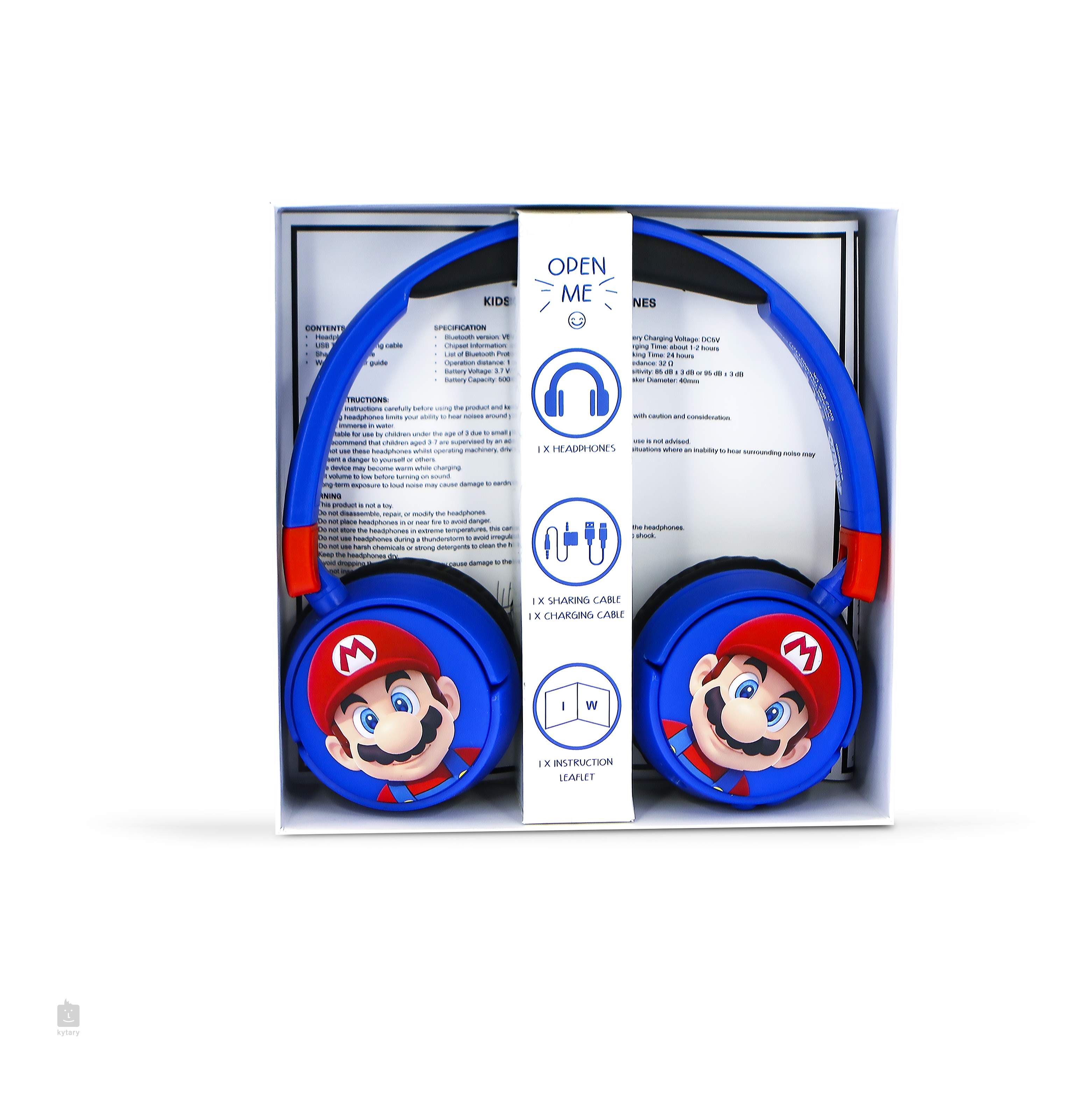 OTL Super Mario Kids Wireless Headphones Wireless Headphones