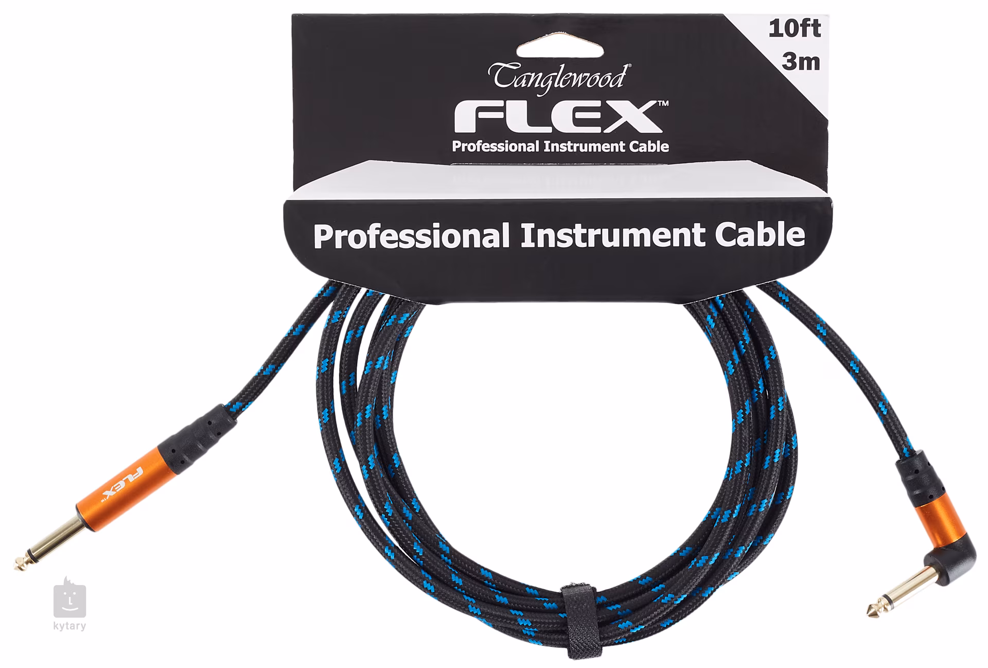 TANGLEWOOD Flex Guitar Cable Angled Instrument Cable