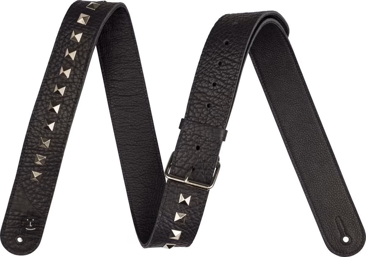 JACKSON Metal Stud Leather Strap Guitar Strap Kytary.ie