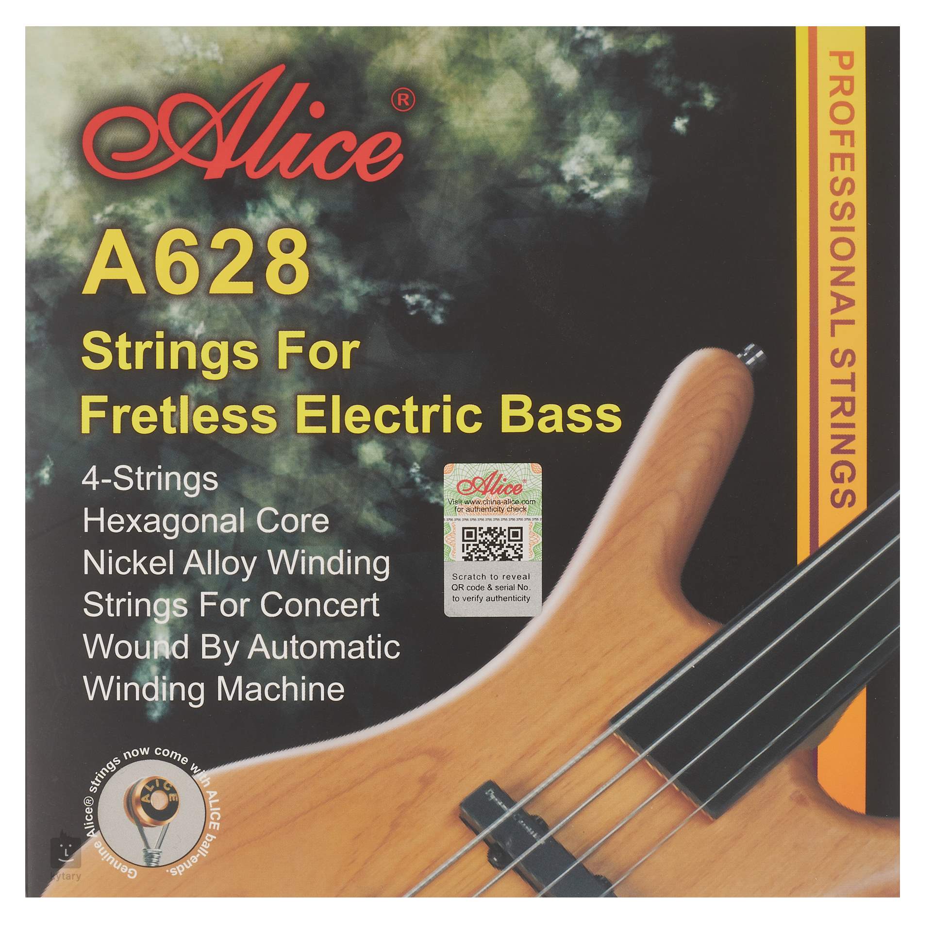 ALICE A628 Flatwound Bass Strings Bass Guitar Strings Kytary.ie
