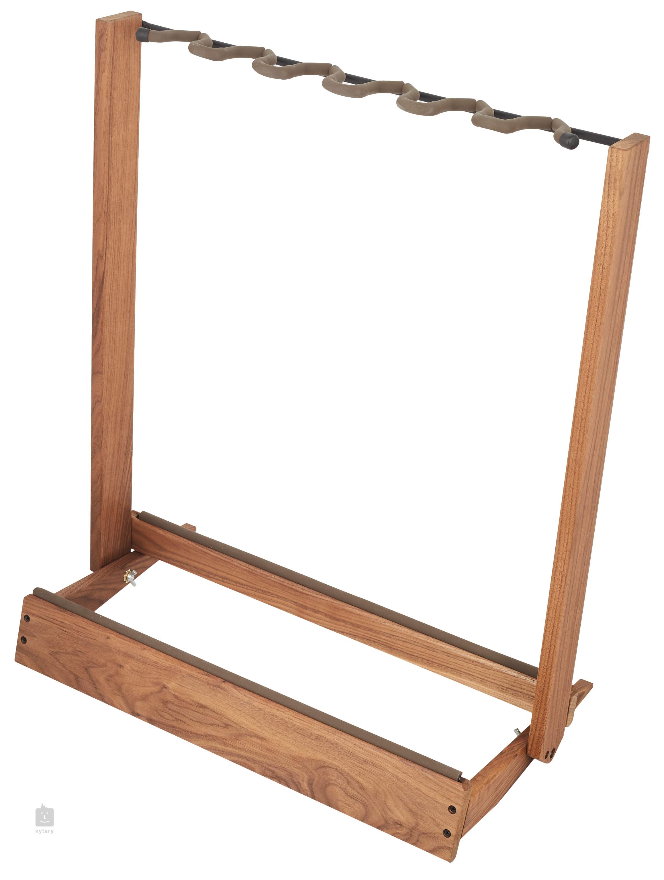 STRING-SWING Guitar Rack Black Walnut Stand for Multiple Instruments ...