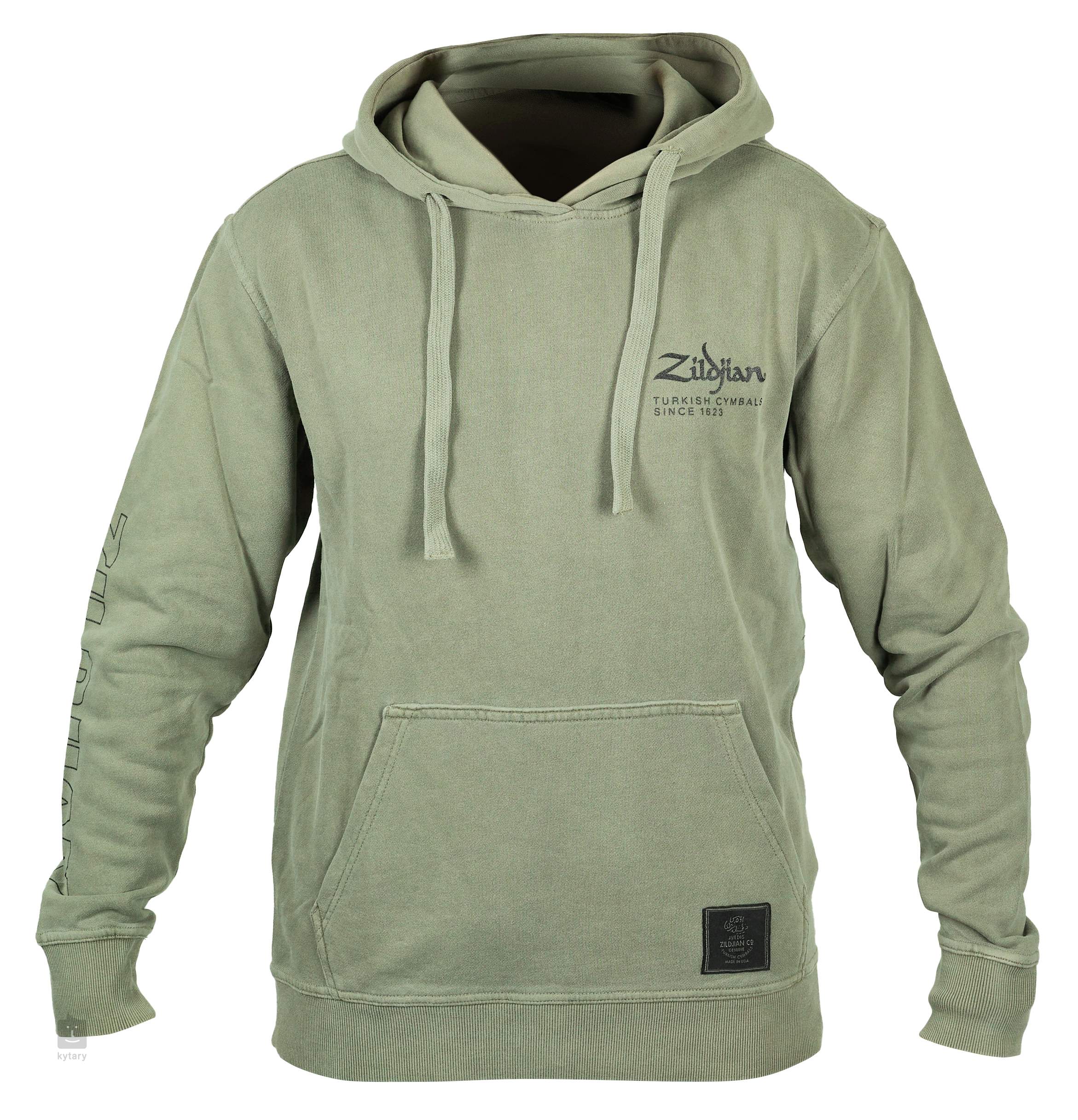 ZILDJIAN Limited Edition Cotton Hoodie Green Medium Sweatshirt | Kytary.ie