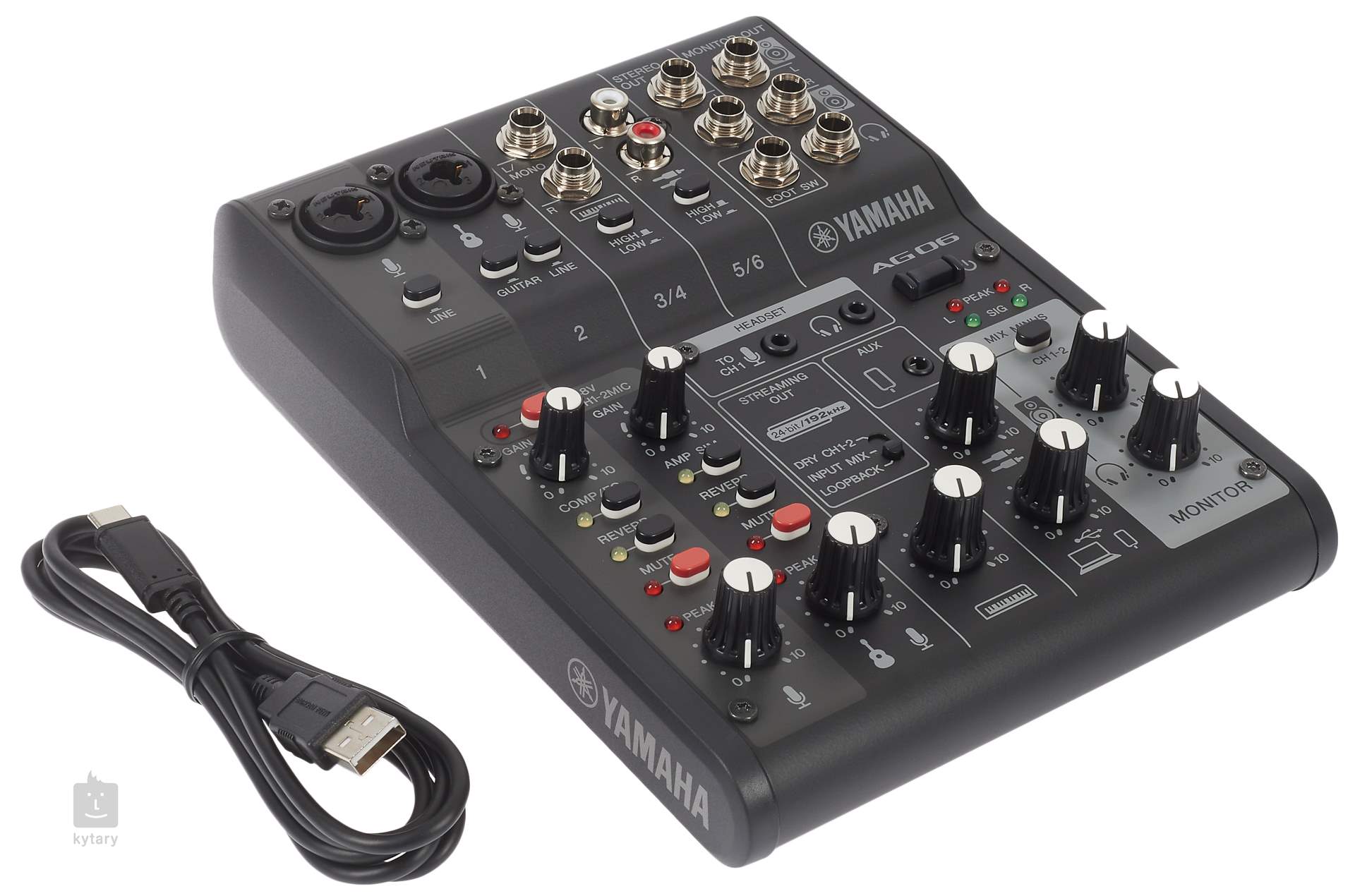 YAMAHA AG06 MK2 Analogue Mixer | Kytary.ie