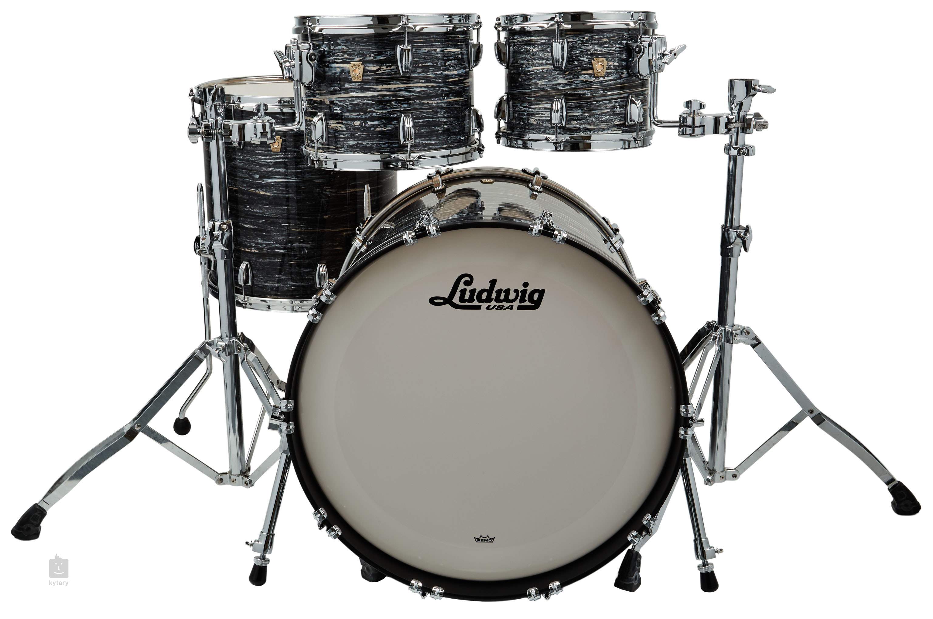 Ludwig classic maple best sale vintage black oyster