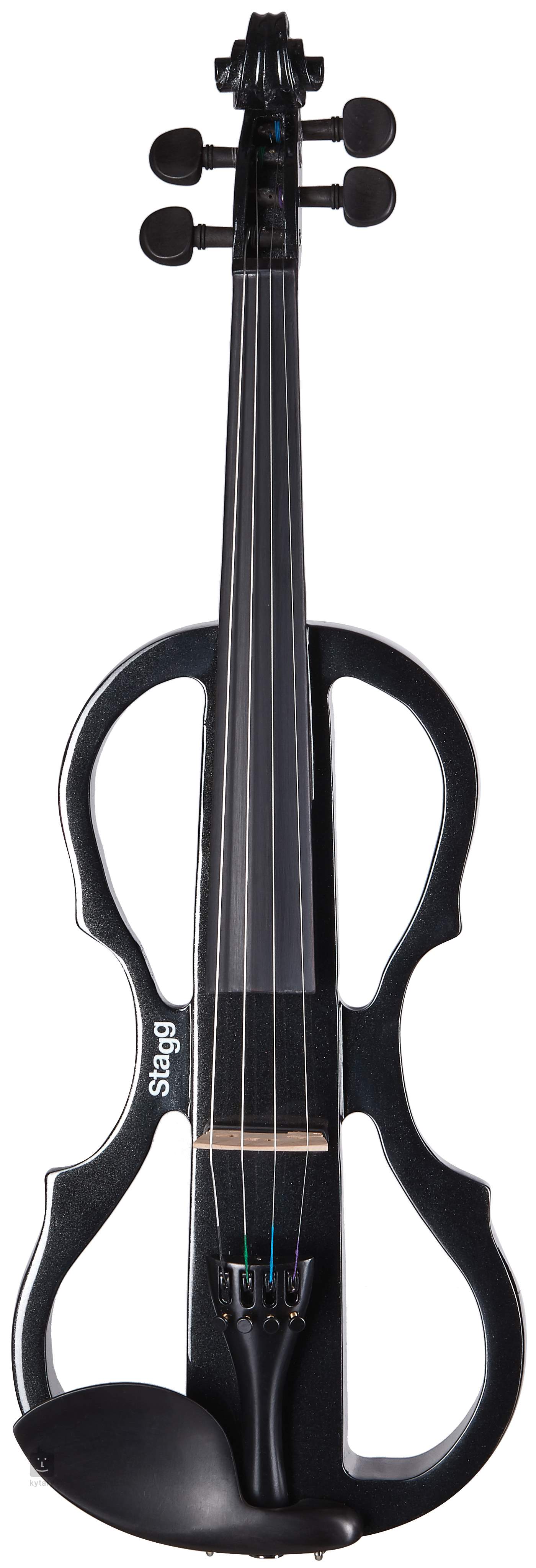買得 Stagg STAGG EVN MBL with metallic X-4/4 electric 4/4 set MBL S-shaped  EVN violin 4/4 Electric Violin