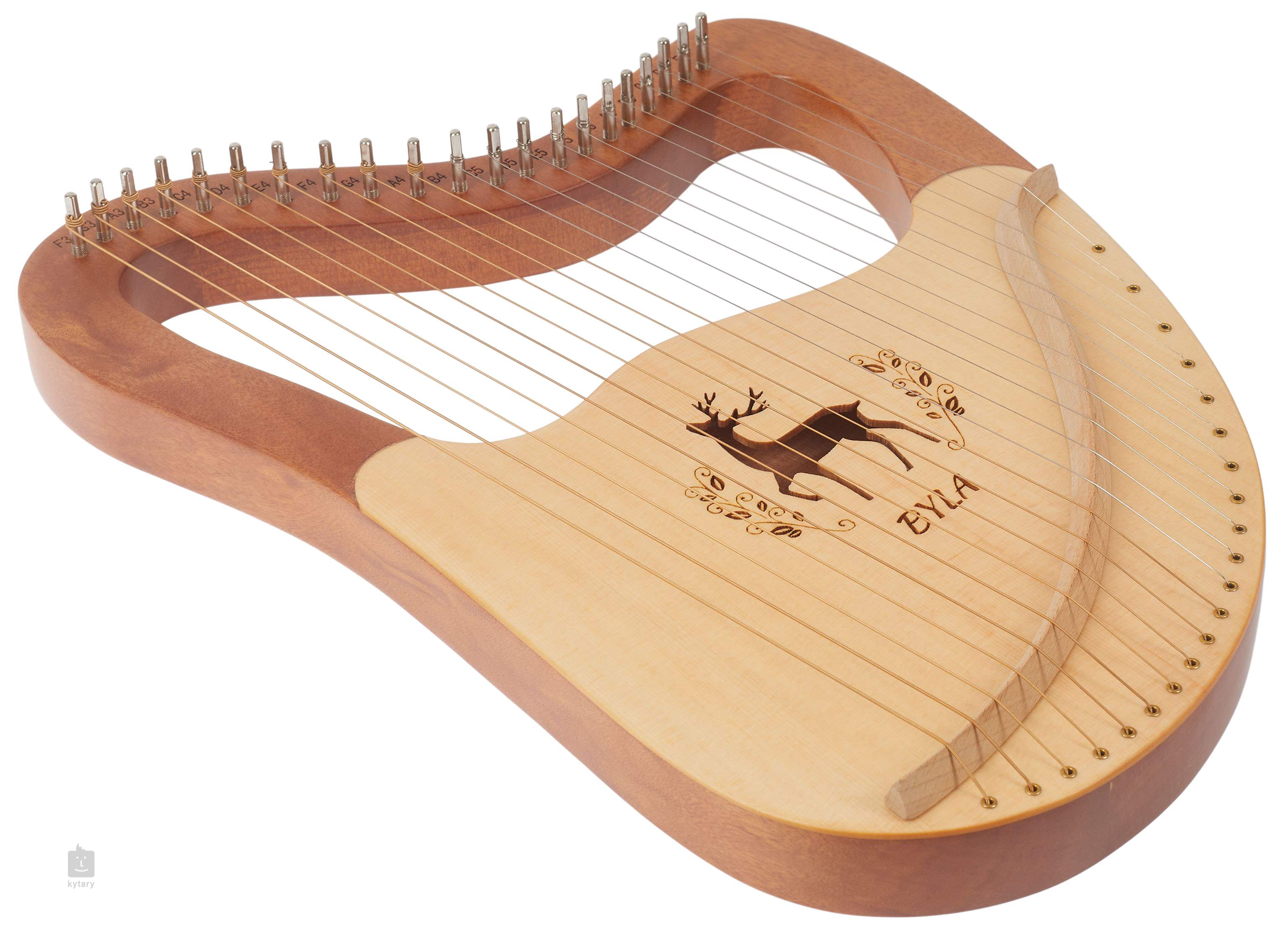 21 string online harp