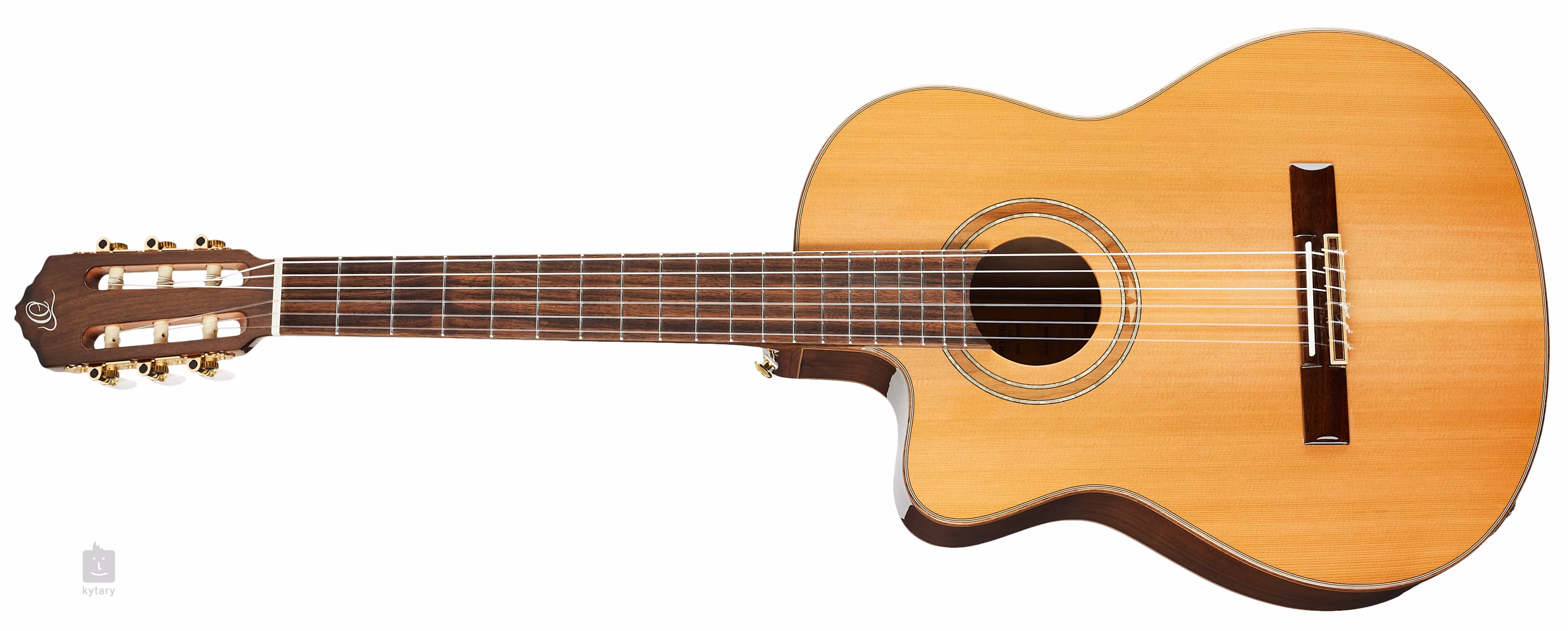 ORTEGA RCE159MNL LeftHanded ElectroAcoustic Classical Guitar