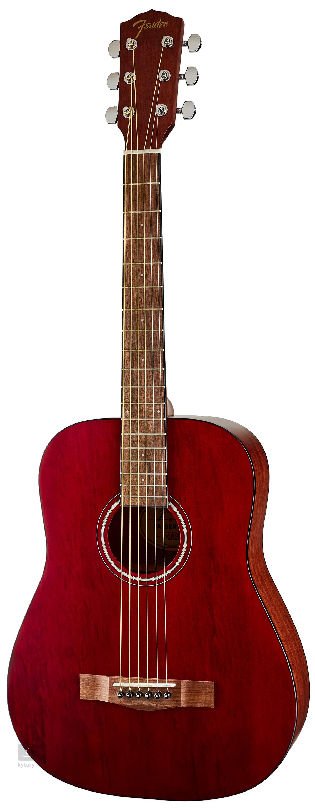 FENDER FA15 3/4 Steel WN RD Children’s Acoustic Guitar