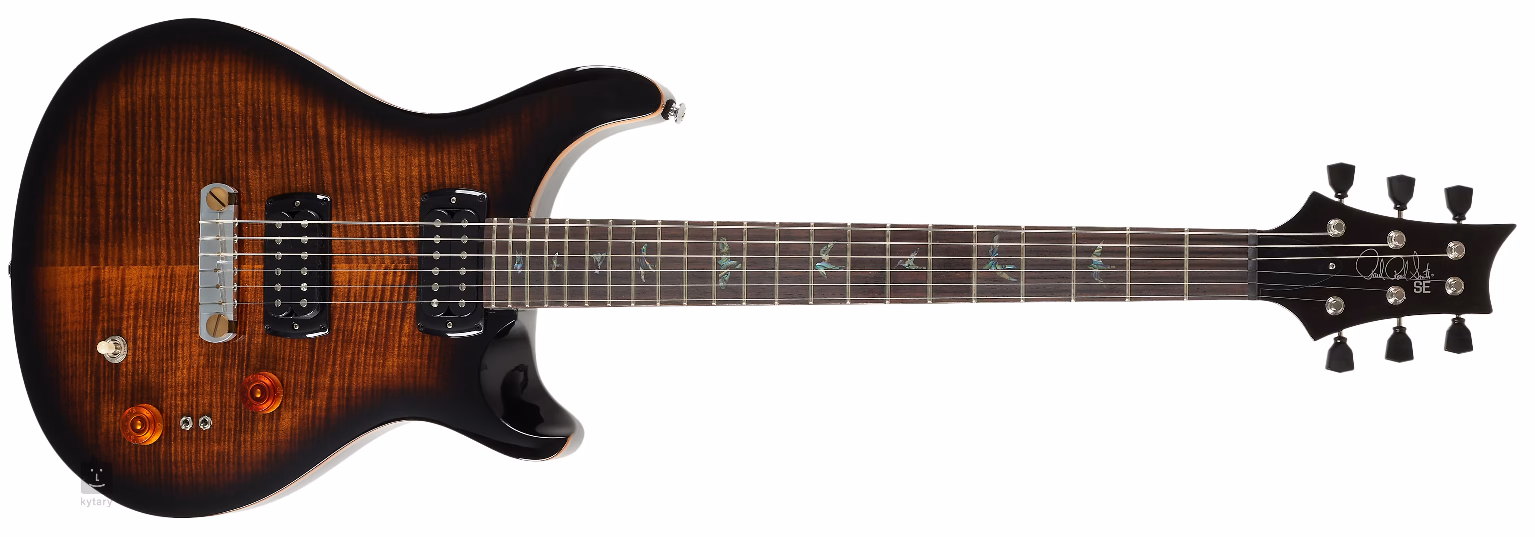 PRS SE Pauls Guitar Black Goldburst Electric Guitar