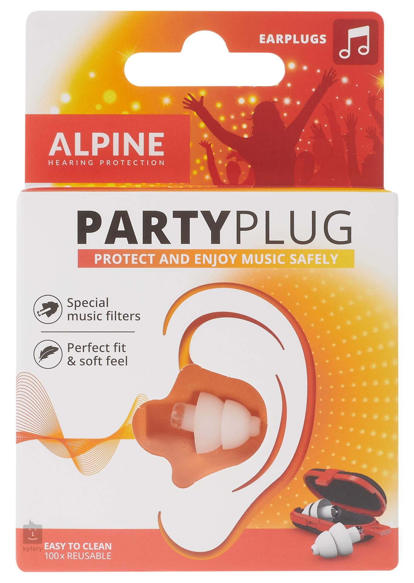 ALPINE PartyPlug White Earplugs