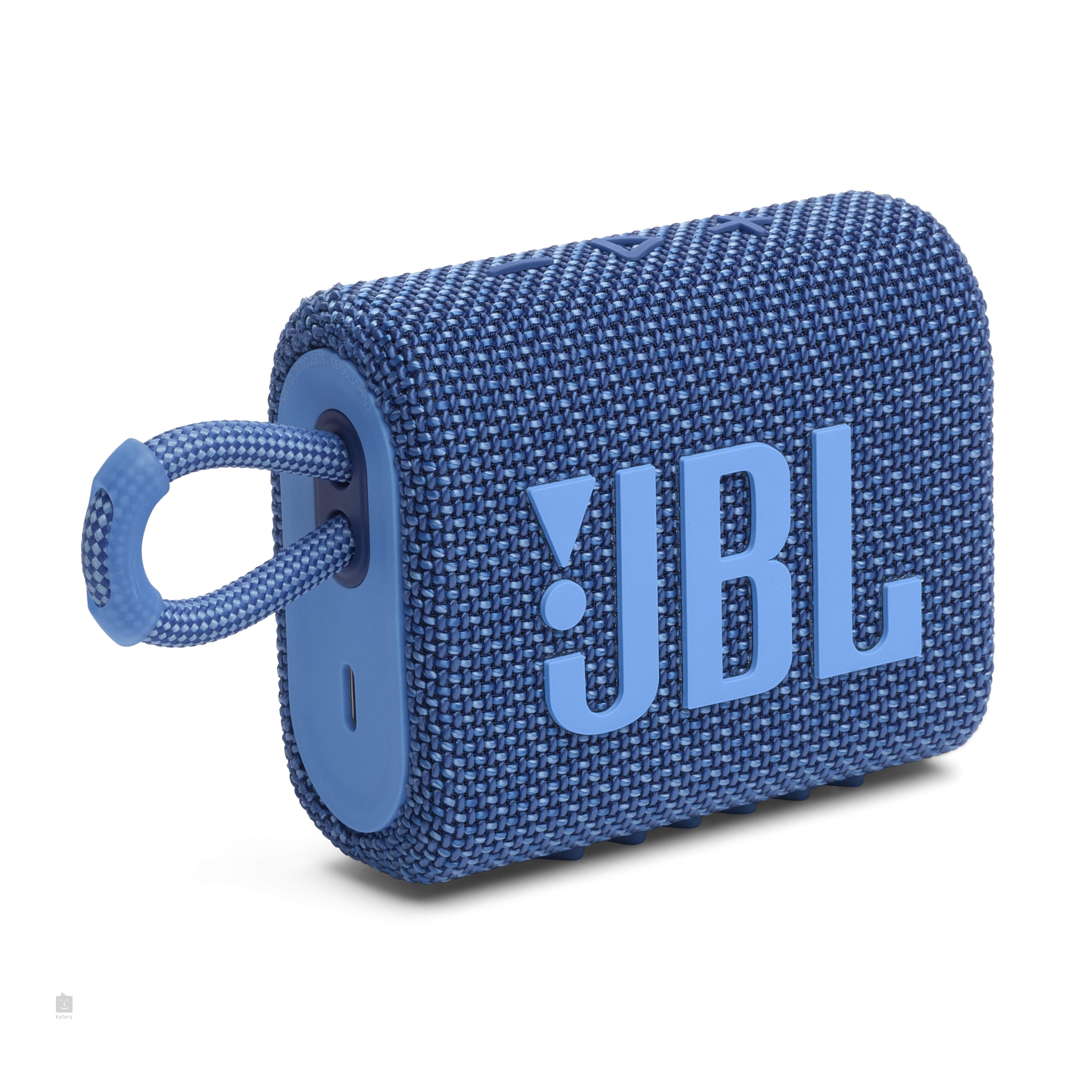JBL GO3 ECO Blue Wireless Portable Speaker