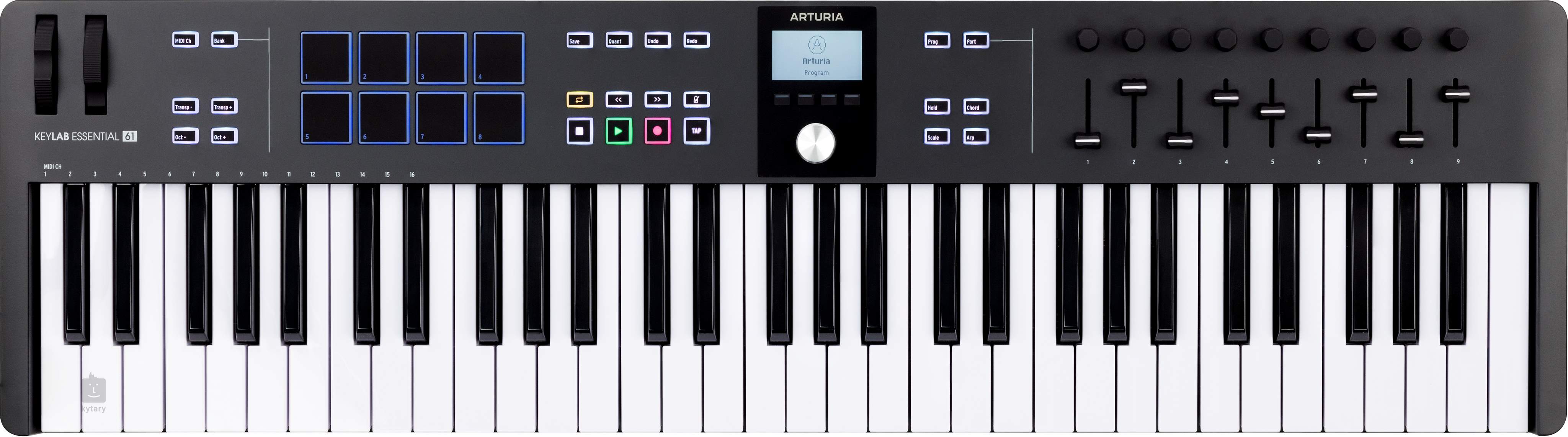 Arturia KeyLab Essential 49 MK3 MIDI Keyboard