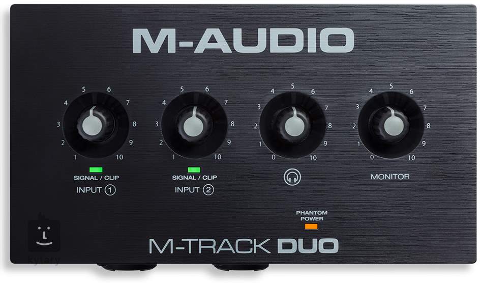 M-Audio - M-Track Duo, USB Audio Interface, 2 In / 2 Out
