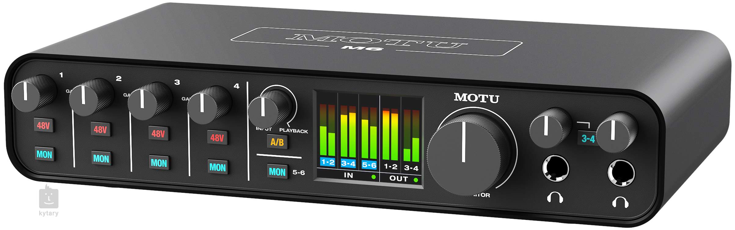 MOTU M2 24 Bit Audio/MIDI Interface Home Recording Podcasting Bundle