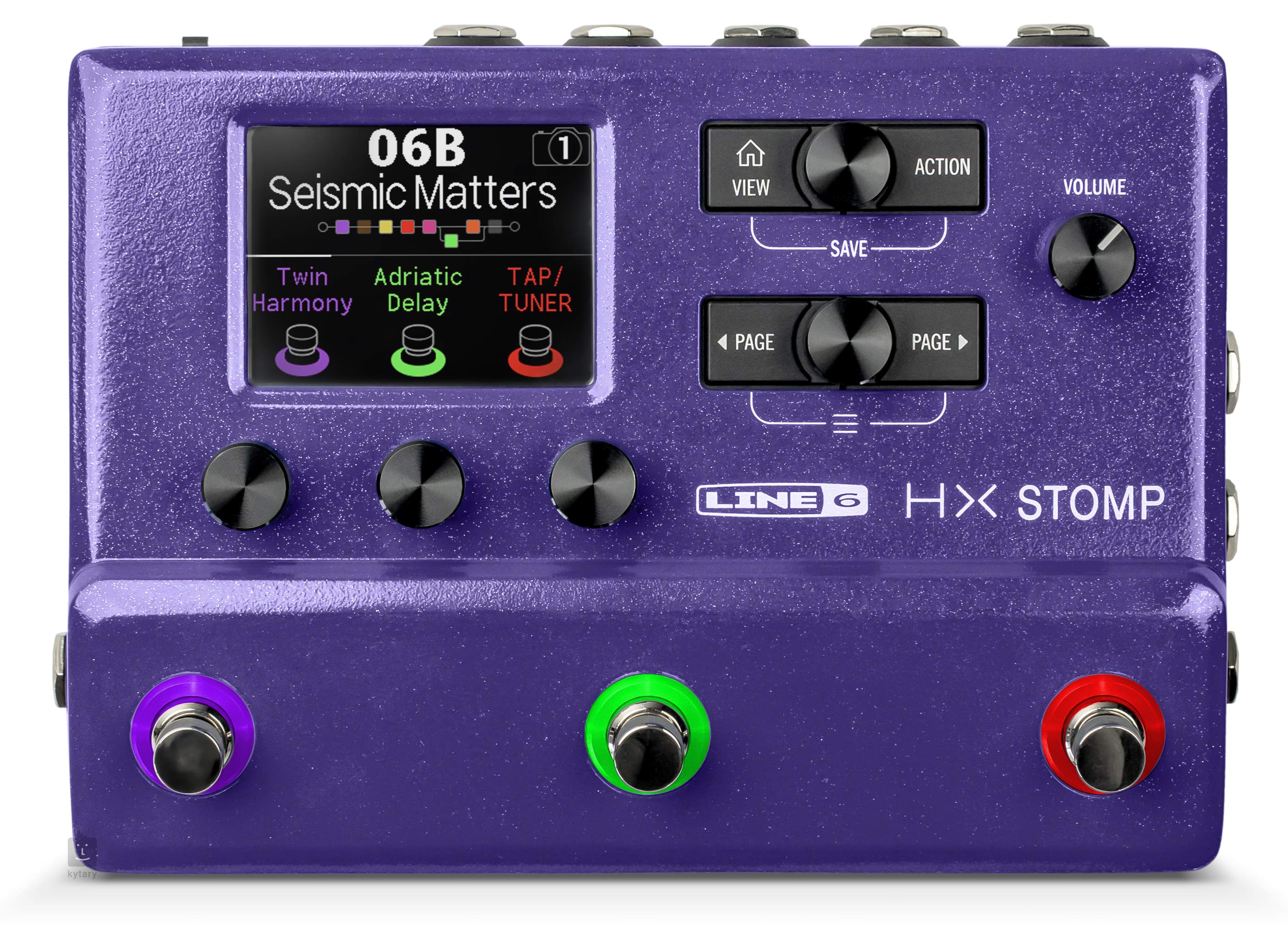 LINE Helix HX Stomp Purple Guitar Multi-Effect