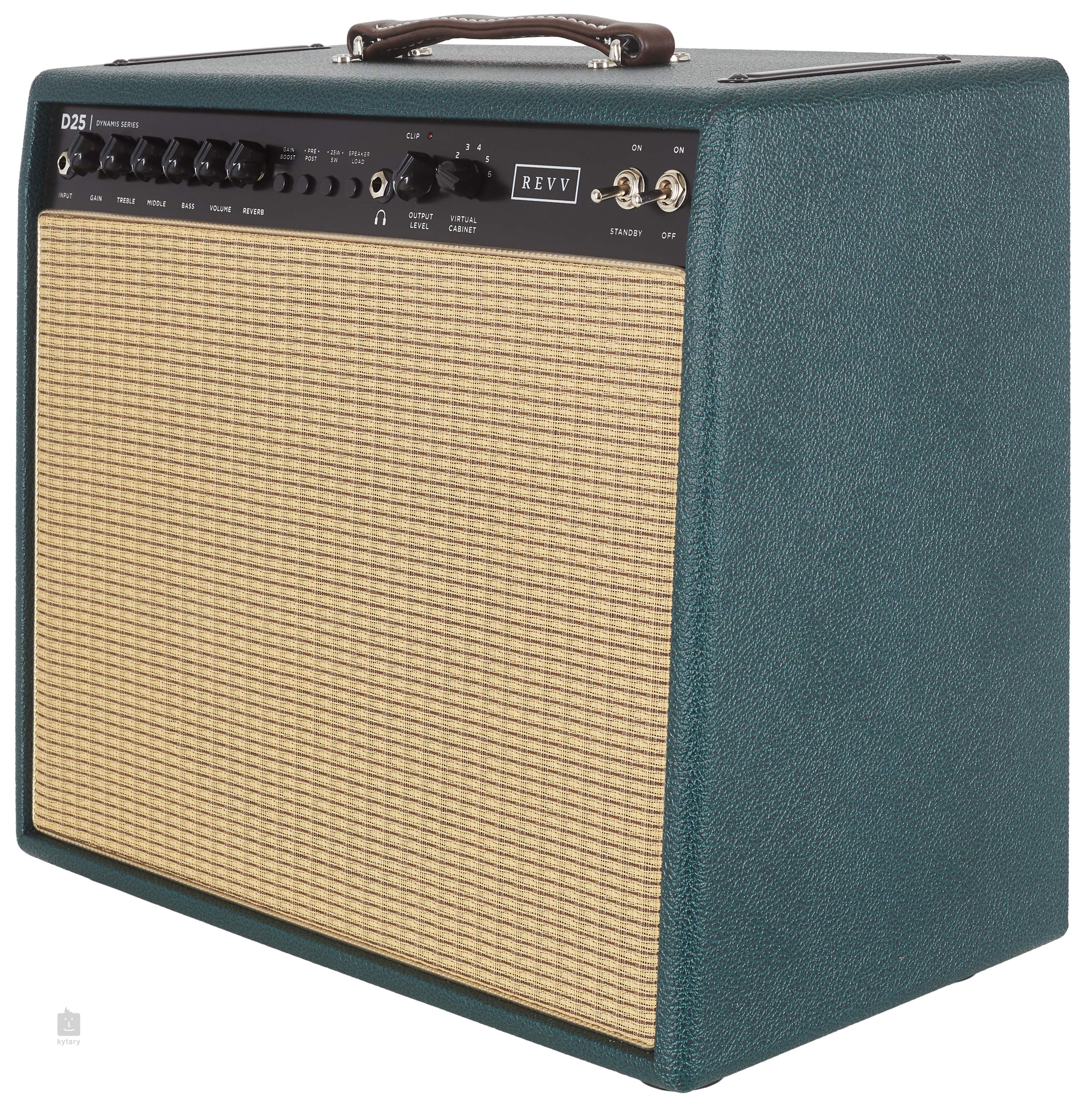 REVV D25 Emerald Green (opened) Tube Guitar Combo | Kytary.ie