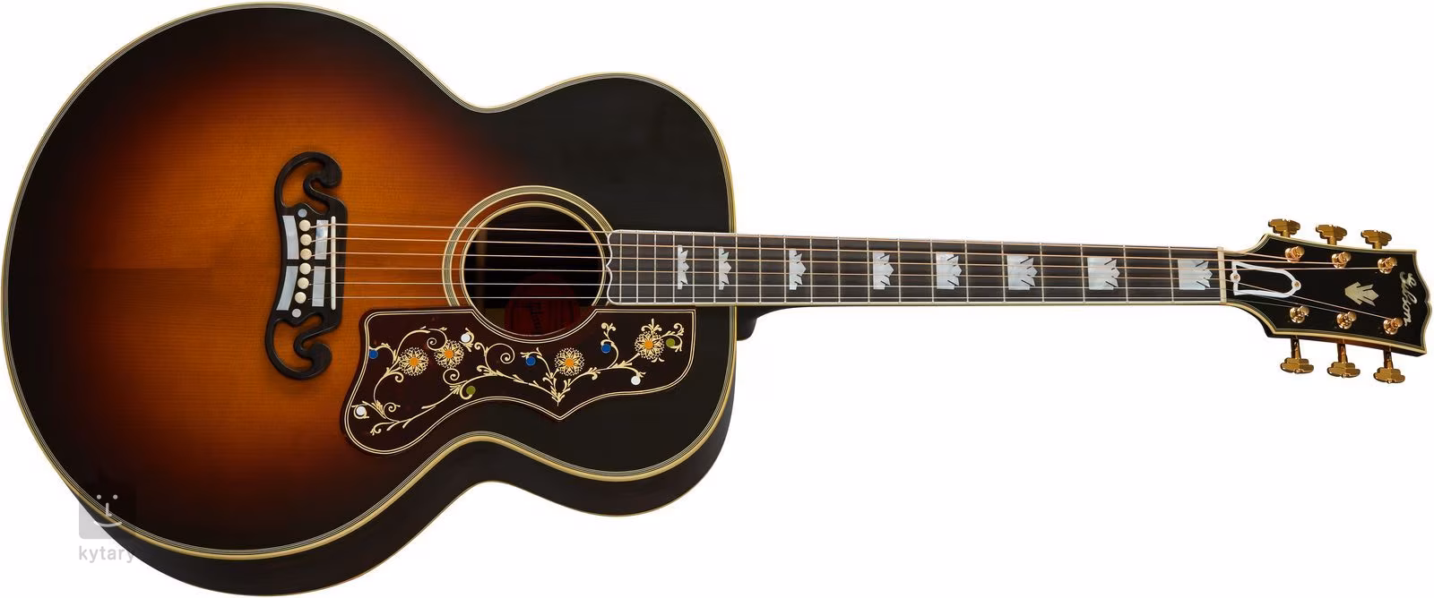 GIBSON Pre War SJ 200 Rosewood Vintage Sunburst Acoustic Guitar