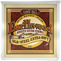 ERNIE BALL 2047 Earthwood Silk & Steel Extra Soft