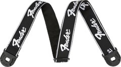 Fender Quick Grip Locking Strap Running Logo