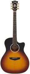 D'Angelico Gramercy Grand Auditorium CE Vintage Sunset