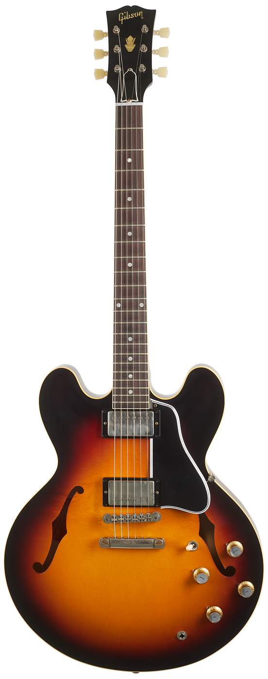 GIBSON CS 1961 ES 335 Reissue VOS Vintage Burst Chitarra semi acustica Kytary