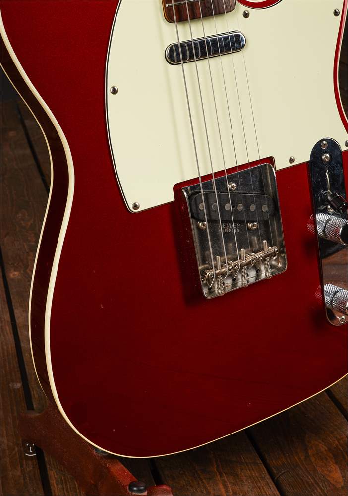 candy apple red telecaster