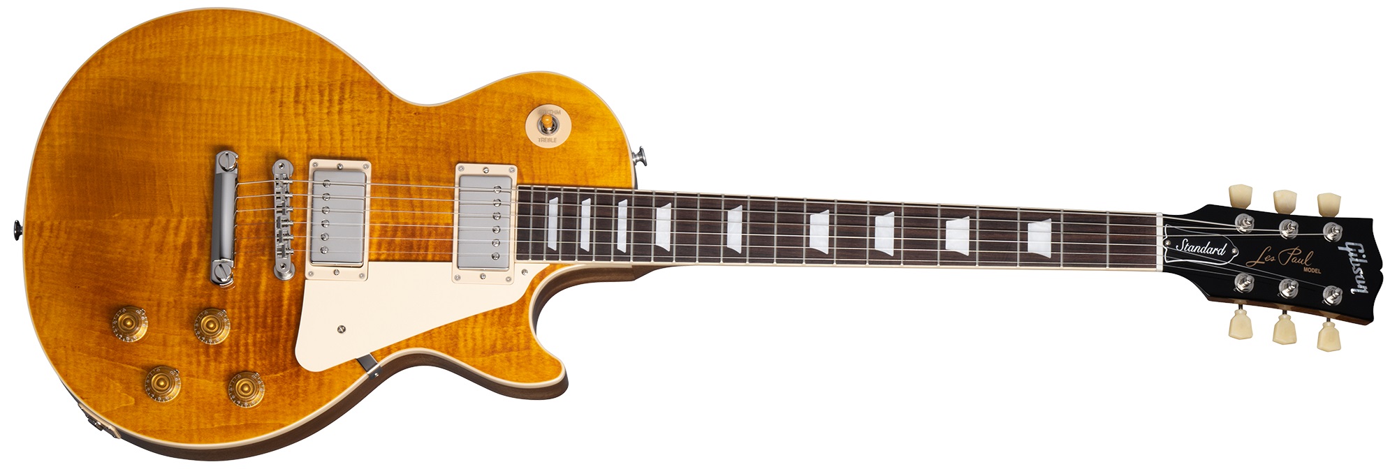 Gibson Les Paul Standard 50s Figured Top Honey Amber (disimballato)