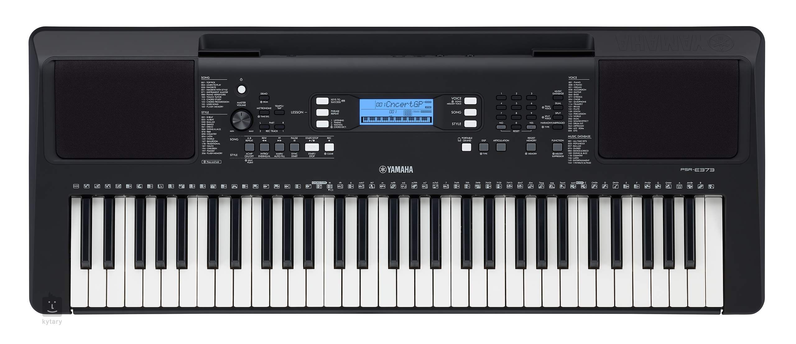 Set tastiera con supporto Yamaha PSR-E373