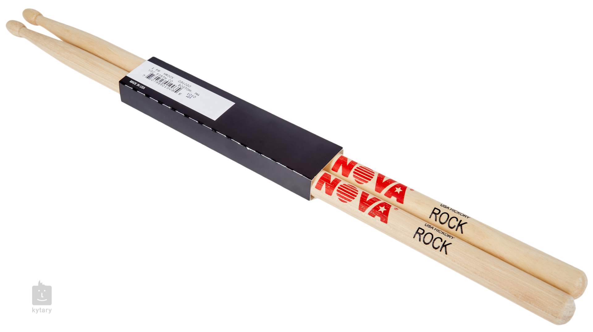 VIC FIRTH Nova 5A Bacchette in legno per batteria punta in legno