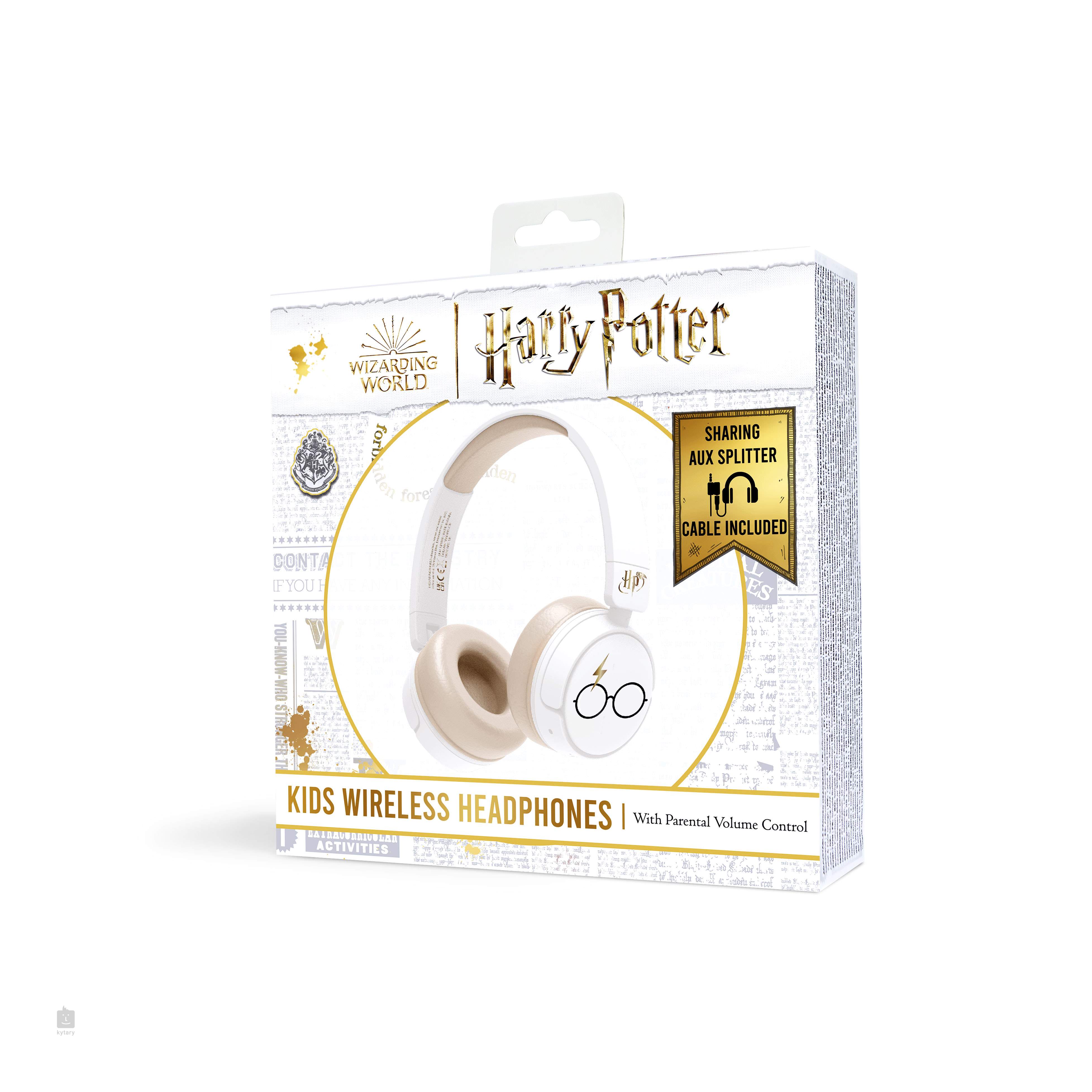 OTL Harry Potter Kids Wireless Headphones white Cuffie wireless