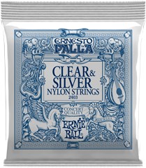 Ernie Ball 2403 Ernesto Palla Clear & Silver