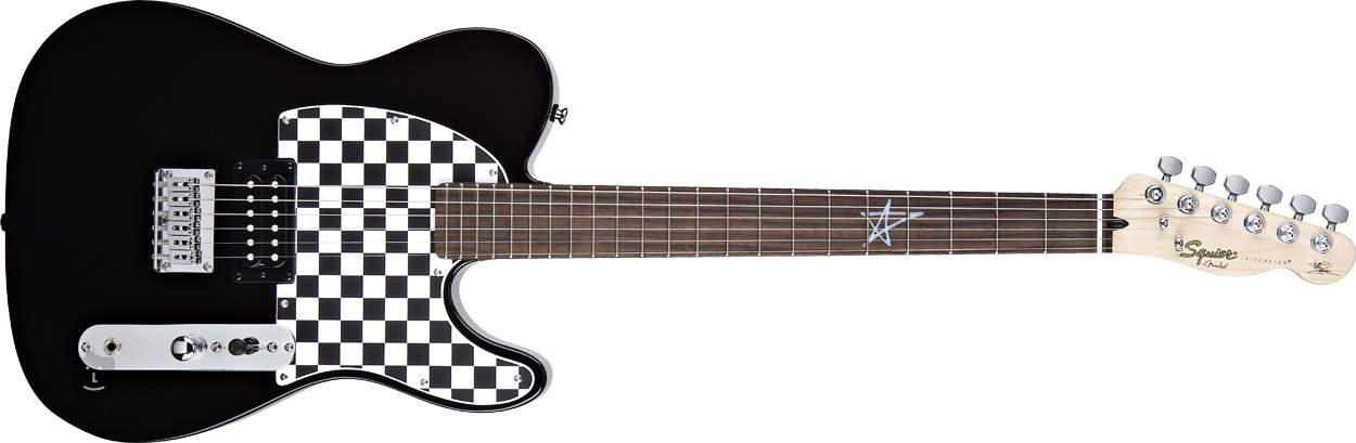 FENDER SQUIER Avril Lavigne Telecaster RW BK Elektrische gitaar