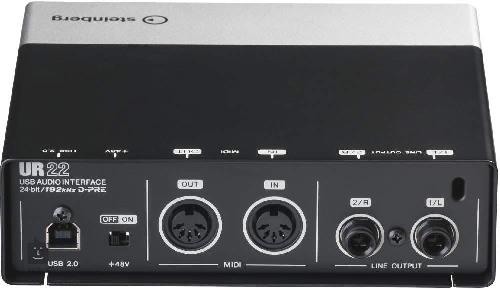 新品商品【ほぼ新品】Steinberg　UR22 配信機器・PA機器・レコーディング機器
