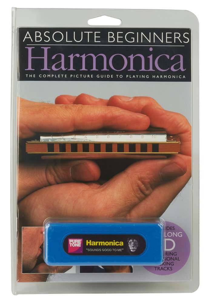 MS Absolute Beginners Harmonica Edition) Book/CD/Instrument