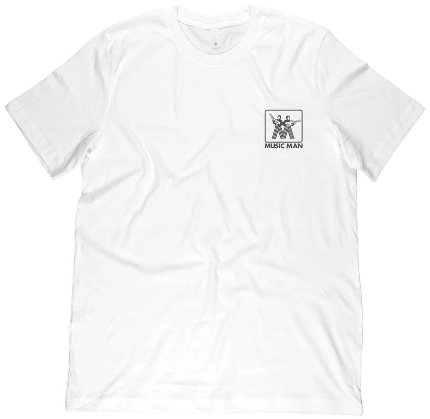 MUSIC MAN Vintage Logo White T-Shirt 