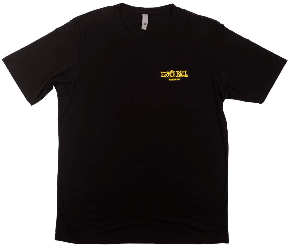 ERNIE BALL CA License Plate T-Shirt M T 