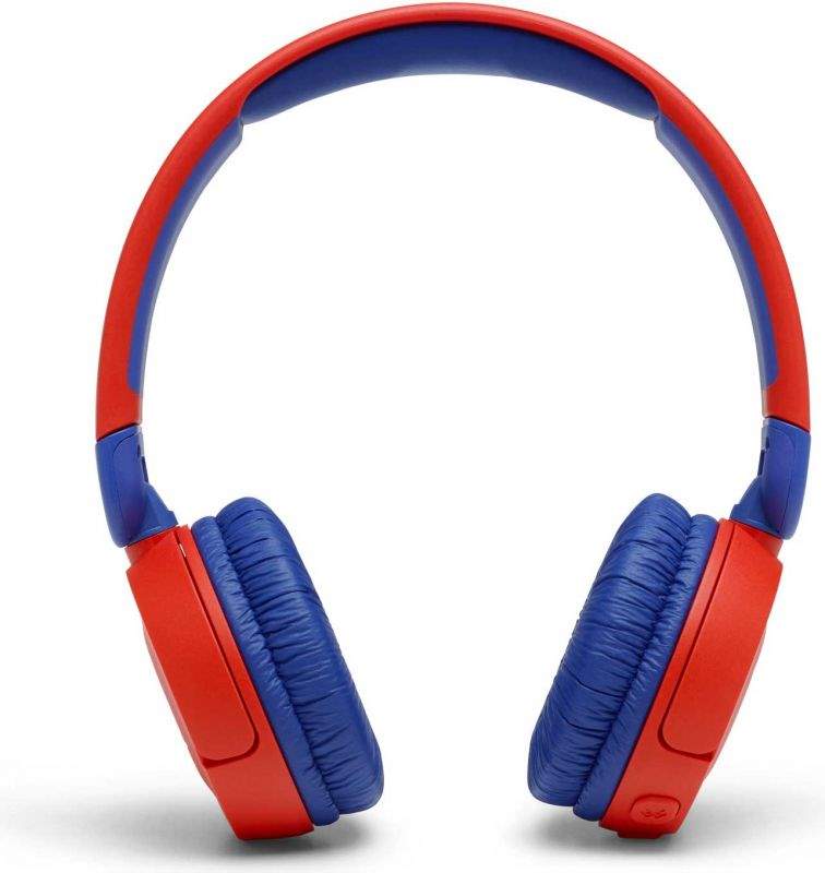 Onzorgvuldigheid Gezond behandeling JBL JR310BT Red/Blue Draadloze hoofdtelefoons