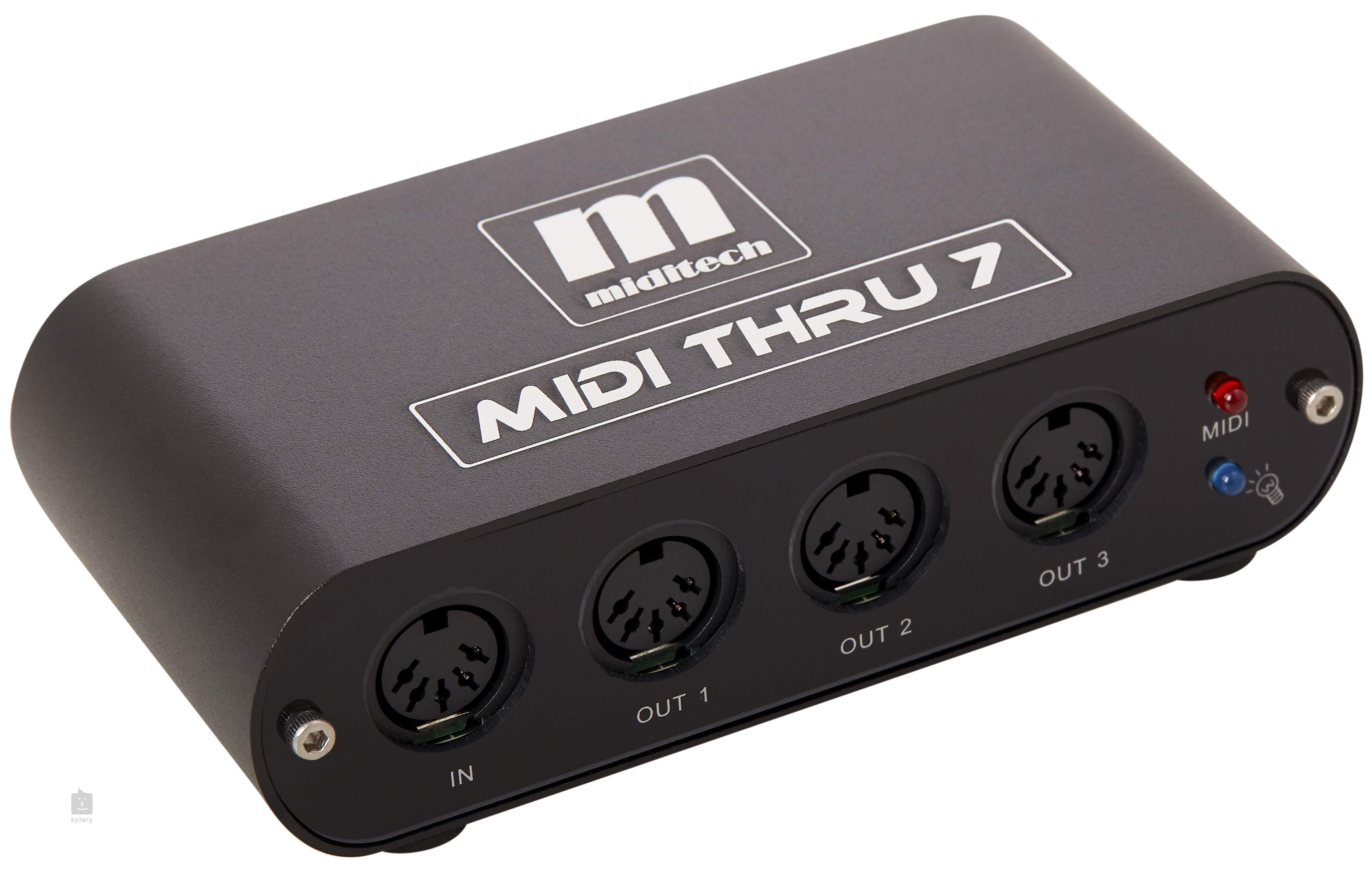 MIDITECH MIDI Thru 7 MIDIInterface Kytary.nl