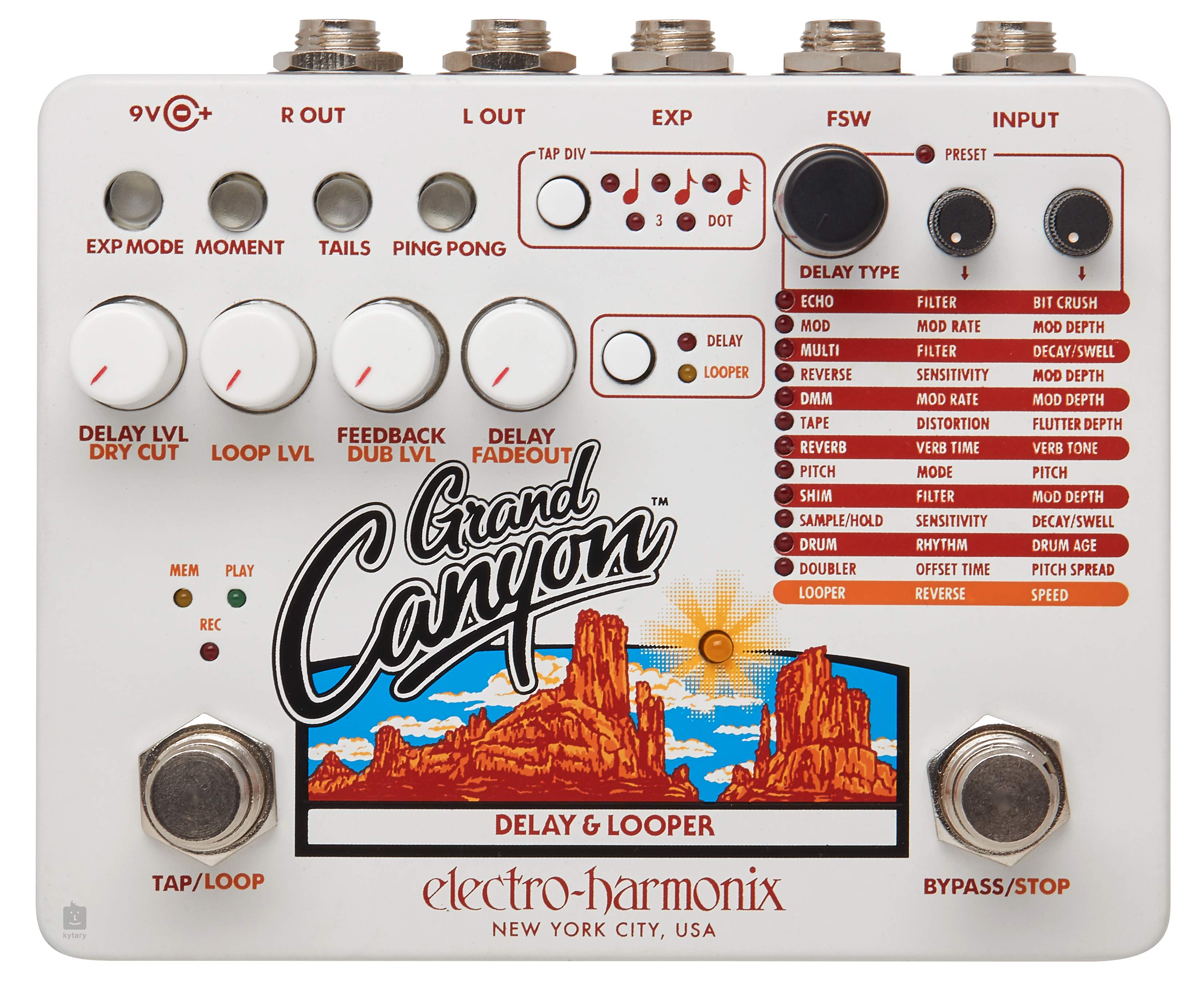 超特価】 ELECTRO-HARMONIX Grand Canyon Delay Looper エレハモ