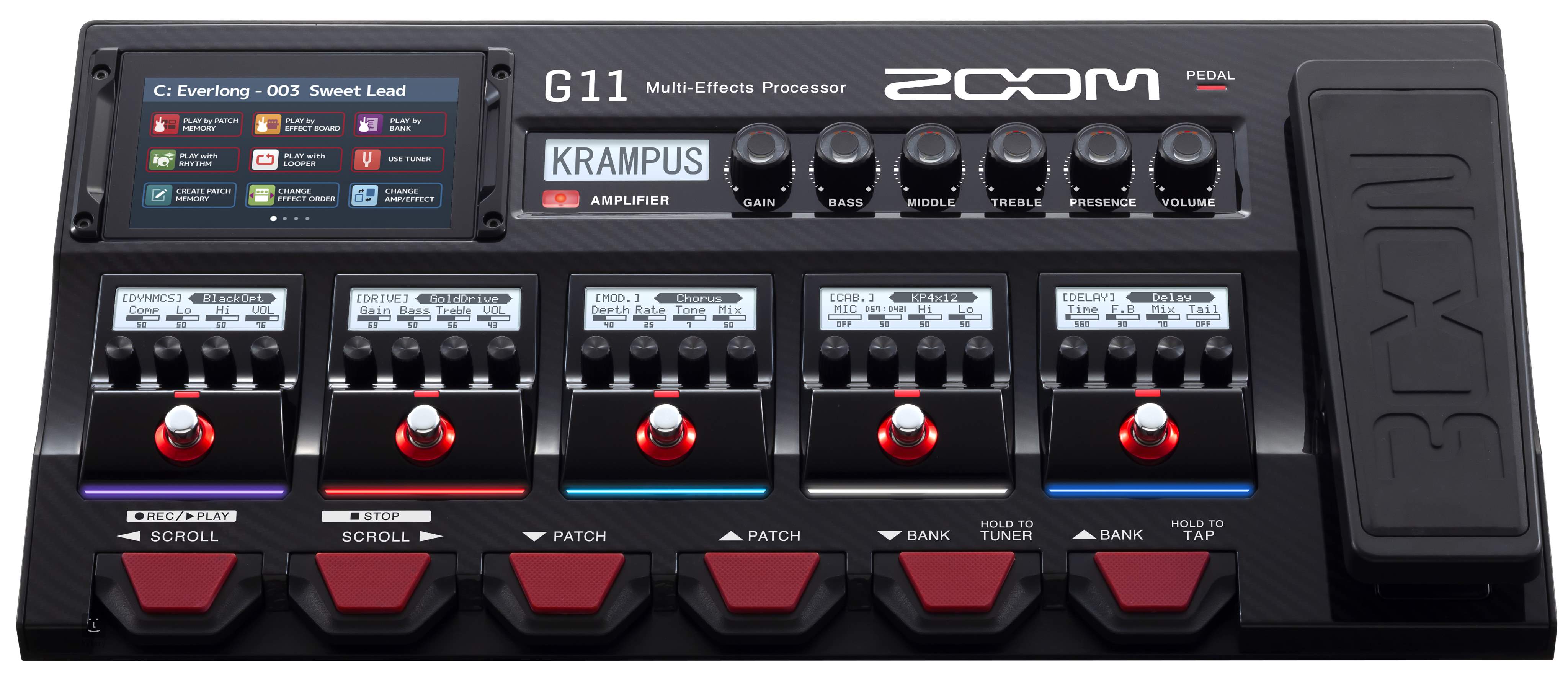 新品未開封 ZOOM G11 マルチエフェクトプロセッサー 偽物