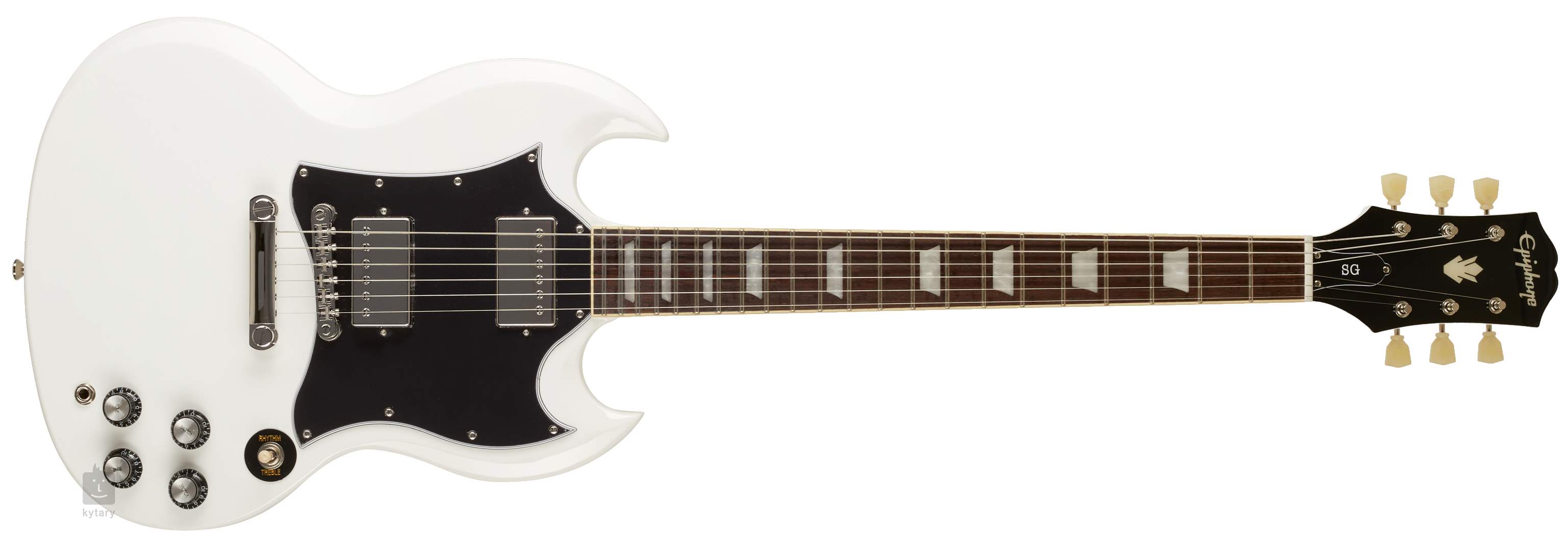 epiphone sg white