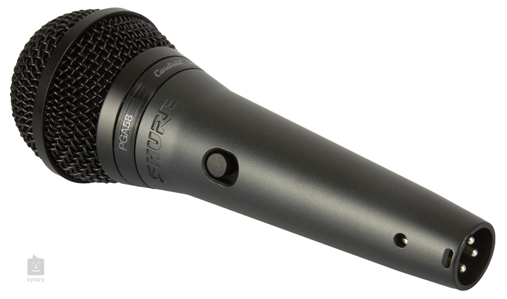 Passief Negen limoen SHURE PGA58-XLR Dynamische microfoon met schakelaar