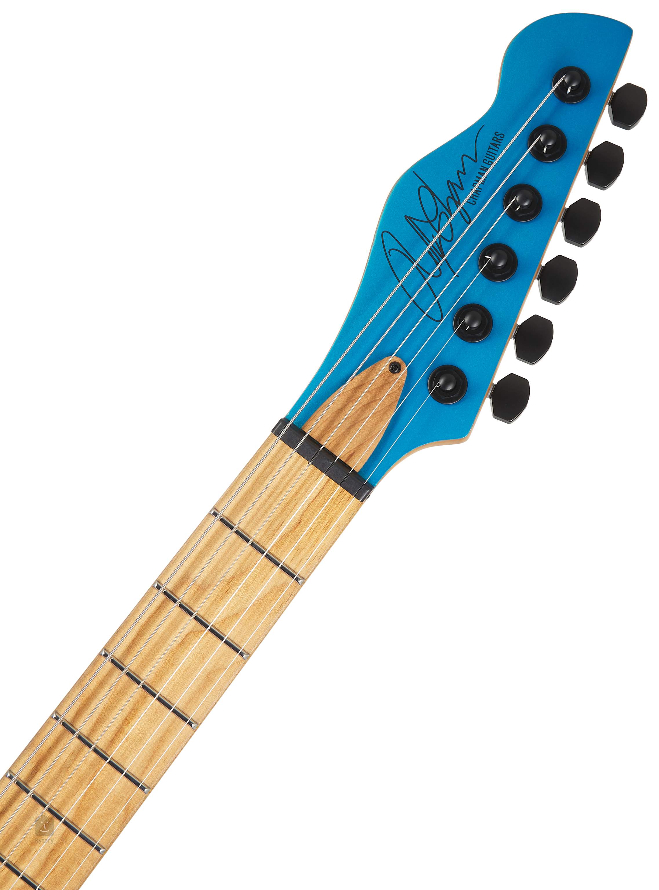 koolstof kust precedent CHAPMAN GUITARS ML3 Pro Modern Hot Blue Elektrische gitaar