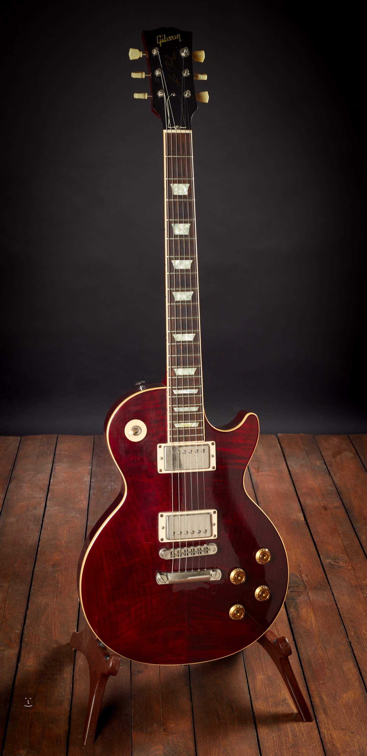 wine red les paul standard