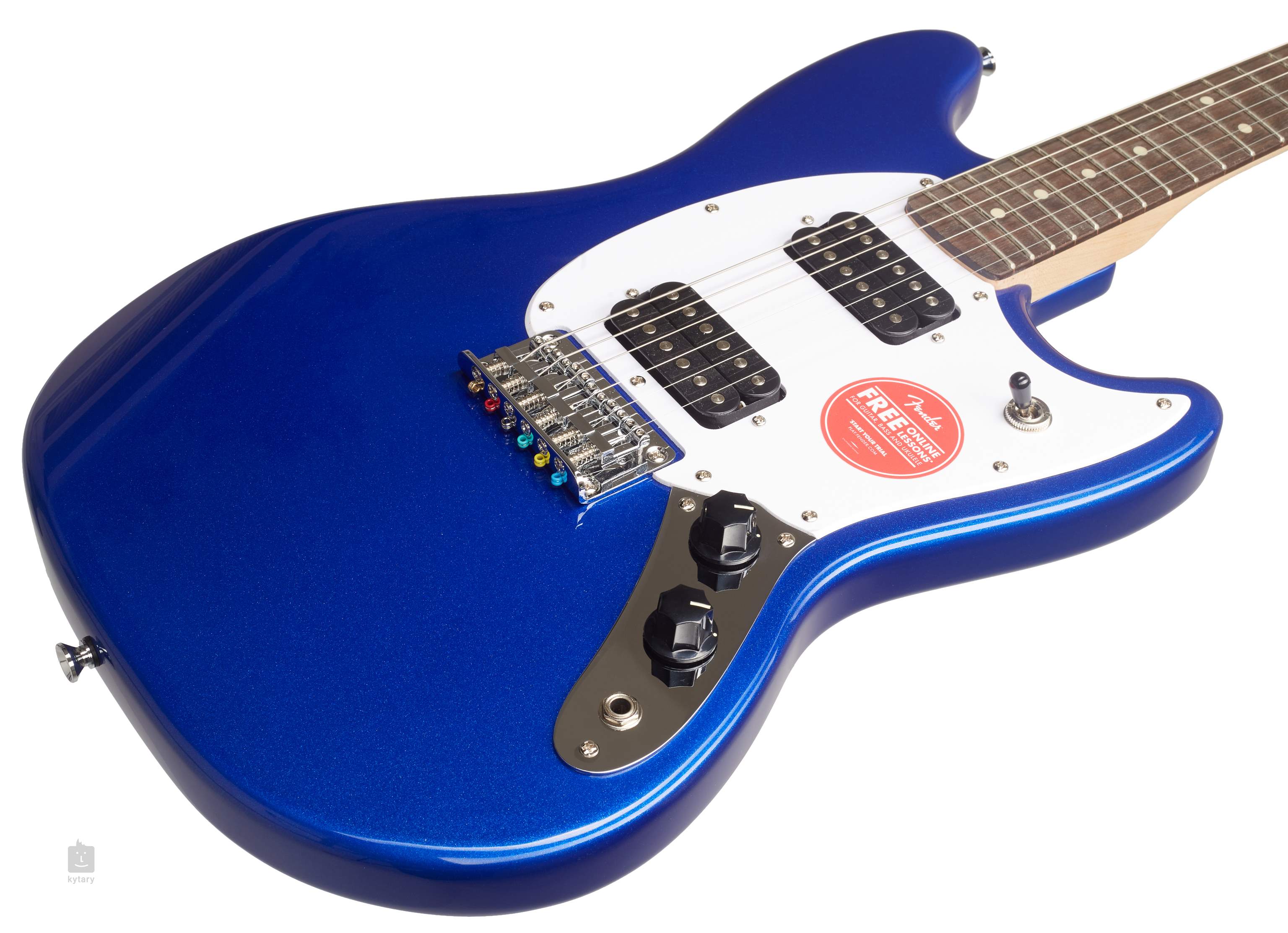 squier bullet mustang blue