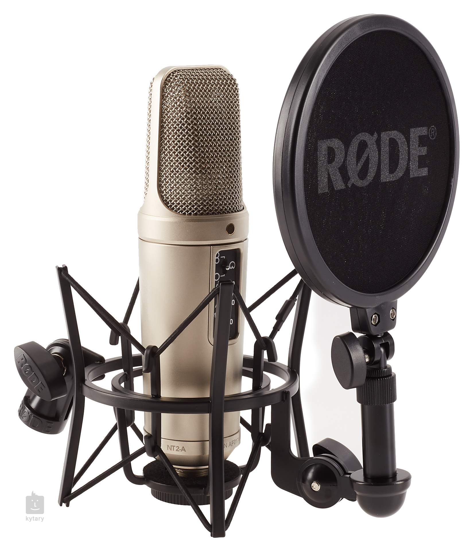 Digitaal vacht pasta RODE NT2-A Studio Kit NEW Condensatormicrofoon