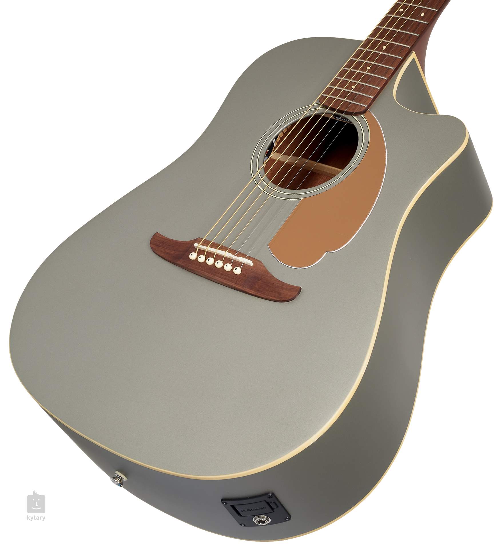 Fender エレアコ Redondo Player, Slate Satin - アコースティックギター