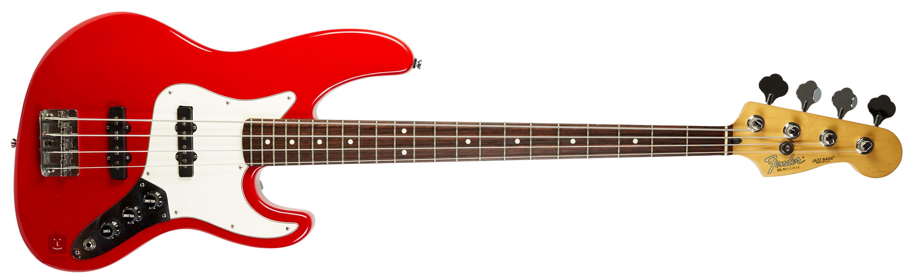 FENDER 1994 Jazz Bass Longhorn Red 